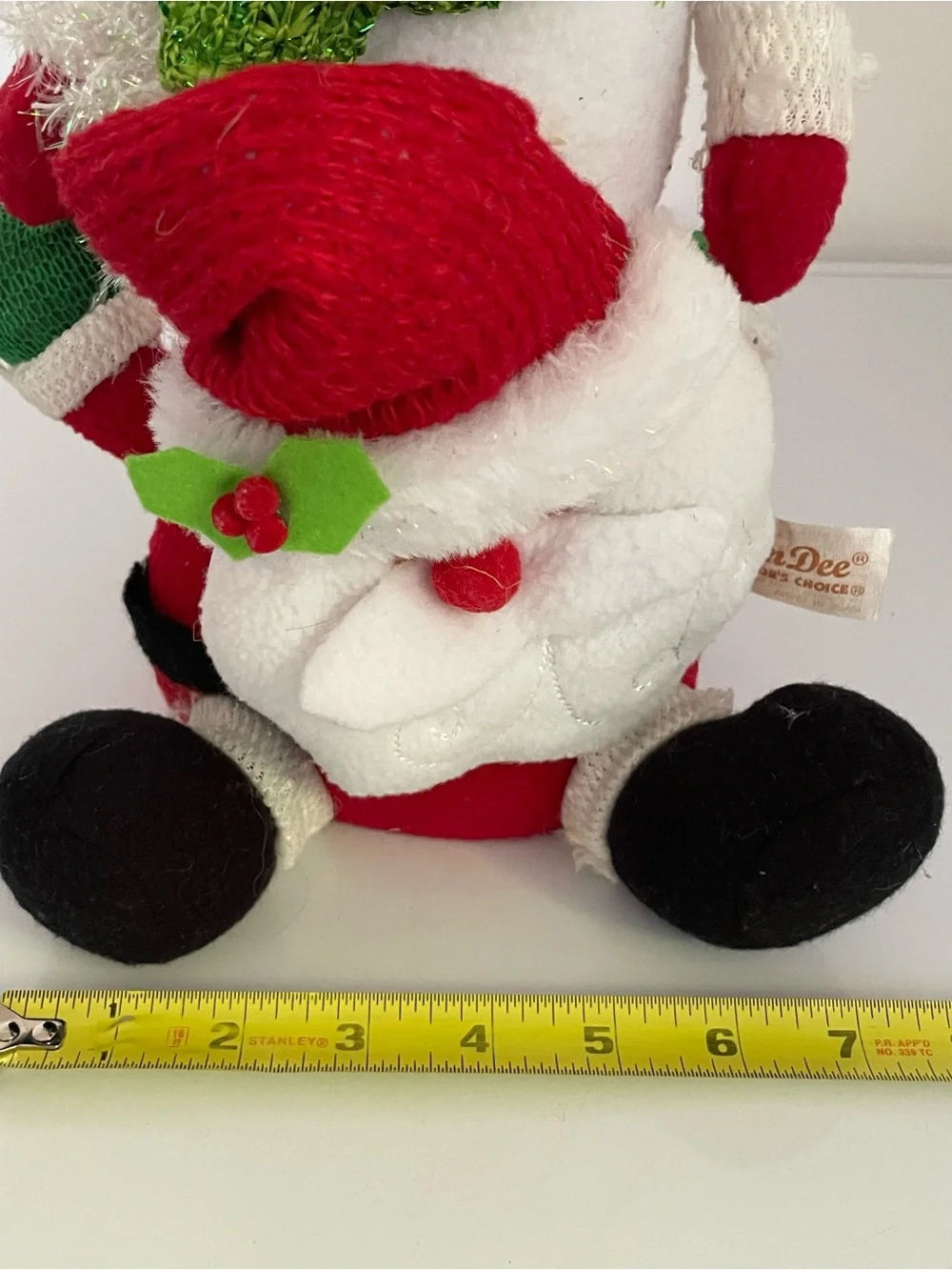 VTG Dan Dee Standing Christmas Seasonal Decor Snow Man Penguin Santa